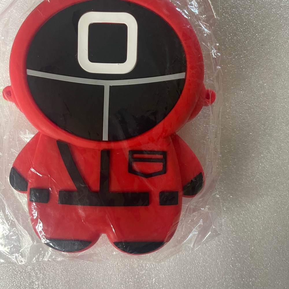 Red Character Coin Bank